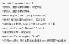 node结合swig渲染摸板（附代码）