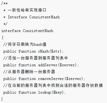 PHP实现一致性Hash算法步骤详解