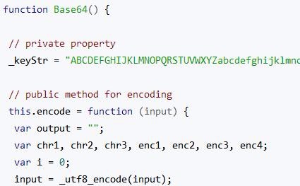 JavaScript實作Base64編碼與解碼的程式碼詳解