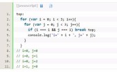 javaScript之break和continue 语句