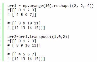 numpy.transpose method for transposing three-dimensional arrays-Python ...