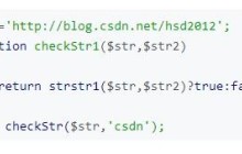 PHP 中的正则关系