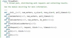 python线程池threadpool的实现