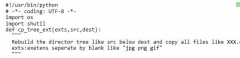 python 拷贝特定后缀名文件,并保留原始目录结构的实例