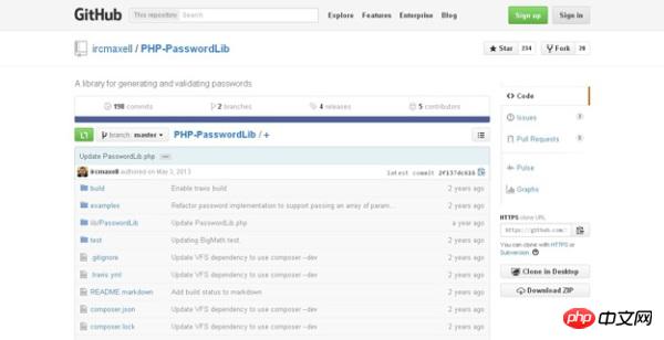 PHP Password Lib