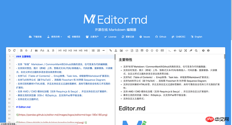 Markdown编辑器editormd使用过程中的坑希望你不会遇到