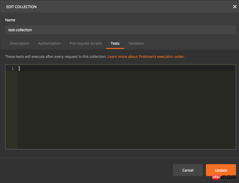 Automated testing using PostMan