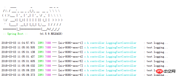 Spring Boot 로깅 프레임워크 실습 - hansonwang99 님의 기술 공유