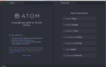 atom下载安装及使用教程