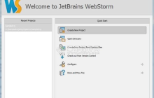 webstorm安装及简单介绍
