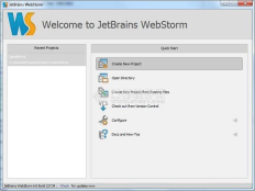 webstorm安装及简单介绍