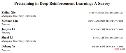 Systematic review of deep reinforcement learning pre-training, online and offline research is enough. Systematic review of deep reinforcement learning pre-training, online and offline research is enough.