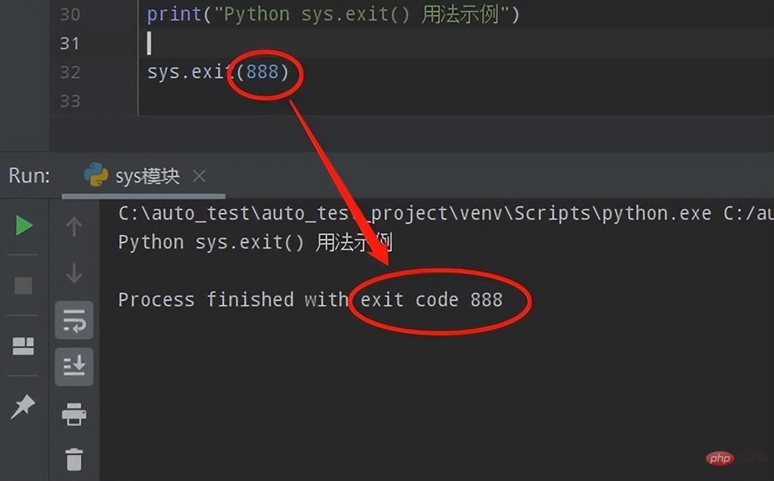 Python commonly used standard libraries and third-party libraries 2-sys module