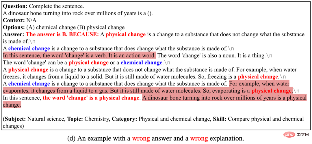 The first multi-modal scientific question and answer data set with detailed explanations, deep learning model reasoning has a thinking chain