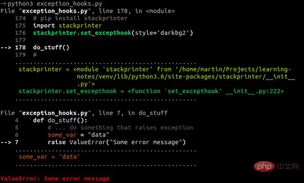 涨知识！Python 的异常信息还能这样展现