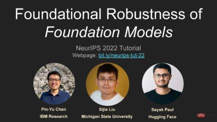 How reliable are large models? IBM and other scholars latest tutorial on Basic Robustness of Basic Models” How reliable are large models? IBM and other scholars latest tutorial on Basic Robustness of Basic Models”