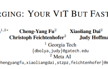 加速ViT模型新思路！Meta推出Token Merging，不靠剪枝靠合并