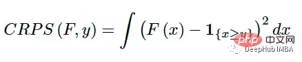 CRPS: Scoring function for Bayesian machine learning models