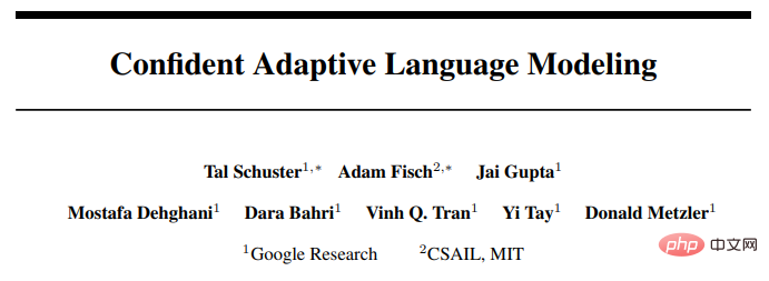 Make training and inference of large models faster than ever! Google’s 2022 year-end summary, the fourth