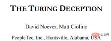 In a paper generated by GPT-3, ChatGPT reproduces the original Turing Test paper In a paper generated by GPT-3, ChatGPT reproduces the original Turing Test paper