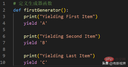 Python プログラミング: ジェネレーターと式を取得するには?さあ、料理してみませんか！