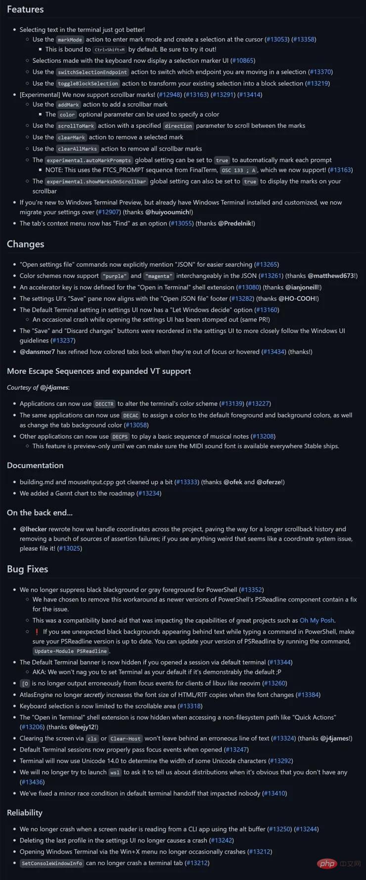 Microsoft lance Windows Terminal 1.14 et Terminal Preview 1.15