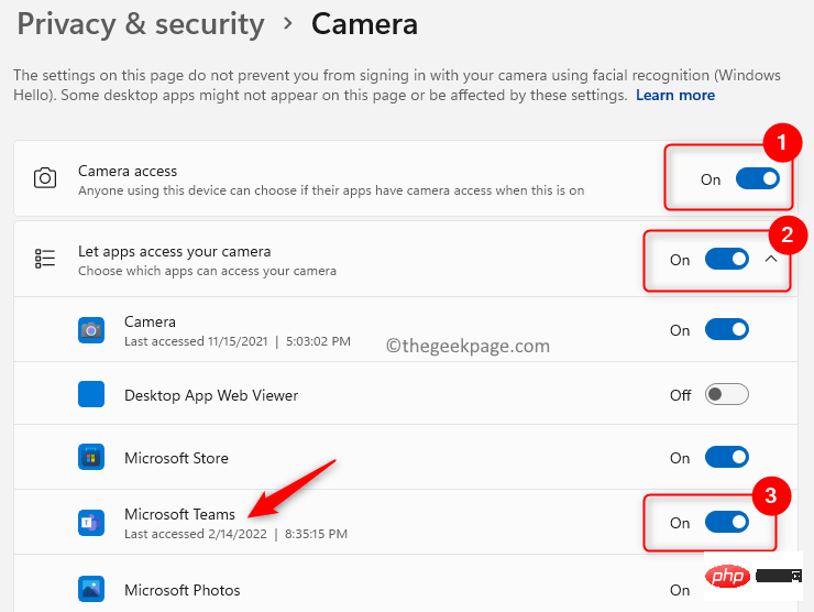 Fix: Microsoft Teams camera not detected and not working properly