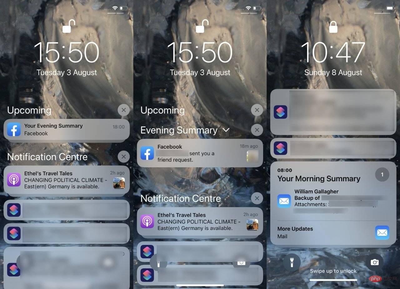 Comment utiliser les résumés de notification dans iOS 15