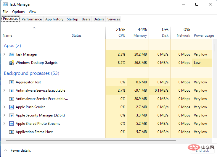 Windows 11 でウィジェットの高い CPU 使用率を修正する方法