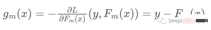 Step-by-step visualization of the decision-making process of the gradient boosting algorithm