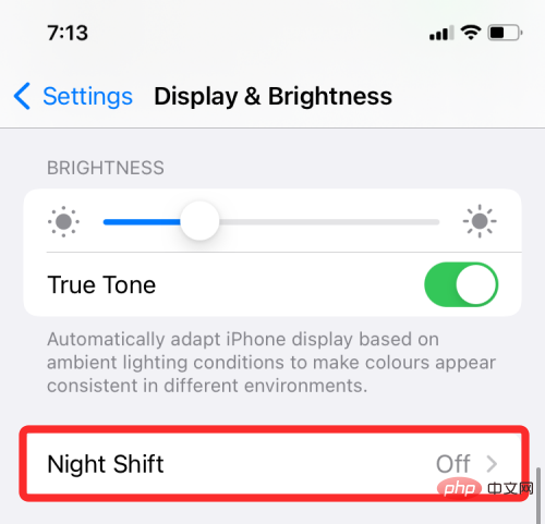 Comment changer la luminosité sur iPhone