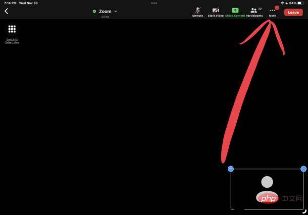 How to raise your hand to zoom in on iPhone and iPad