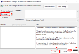 How to delete Thumbs.db files on network folders in Windows 11, 10