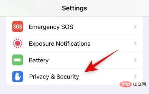 How to disable SOS on iPhone on iOS 16 or iPhone 14 (or older devices)