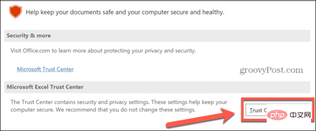 How to enable or disable macros in Excel-settings-640x266-1