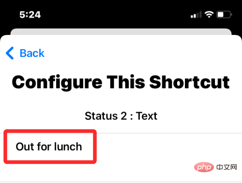 How to set a Slack status using Apple shortcuts