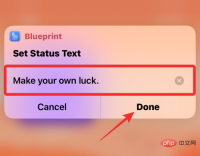 Apple 단축키를 사용하여 Slack 상태를 설정하는 방법