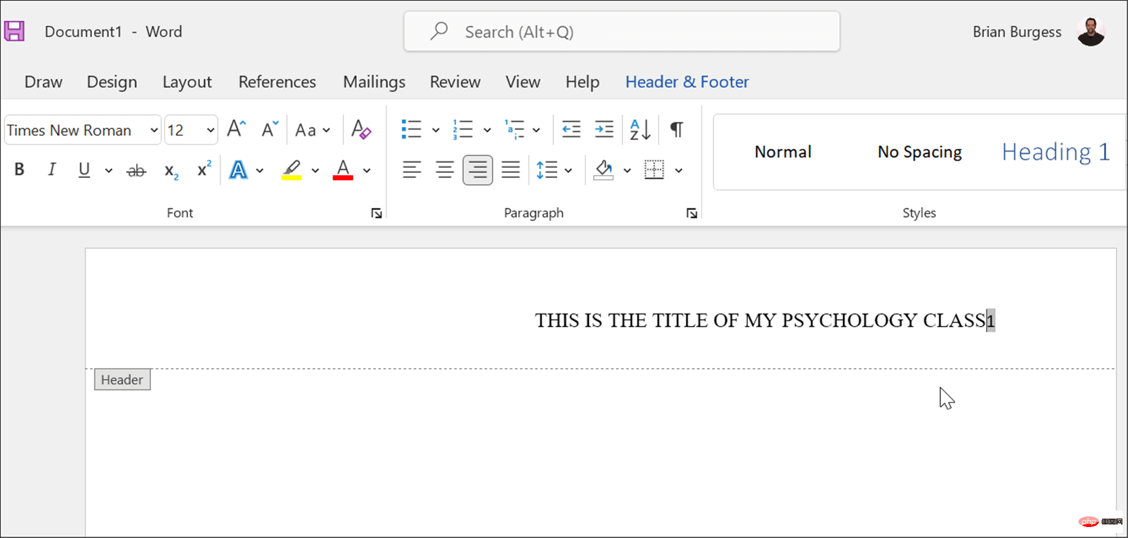 So formatieren Sie den APA-Stil in Microsoft Word