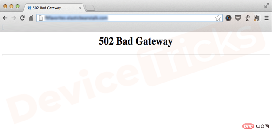 502 Bad Gateway エラーを修正するにはどうすればよいですか?