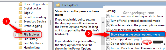 How to fix missing sleep option in Windows 11/10