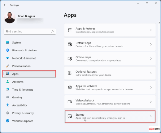 Windows 11에서 시작하는 동안 앱을 시작하는 방법