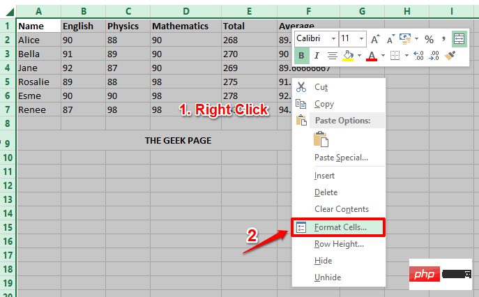 Microsoft Excel で数式を非表示にして、その値のみを表示する方法