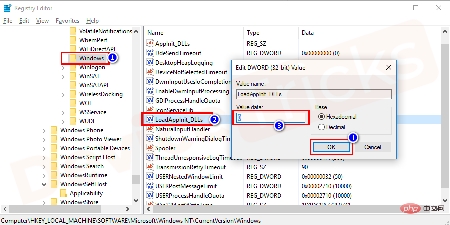 Comment corriger lerreur « Lapplication na pas pu démarrer correctement (0xc000007b) » sous Windows ?-Microsoft-WindowsNT-Current-Version-Windows