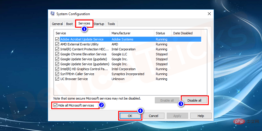 System-Configuration