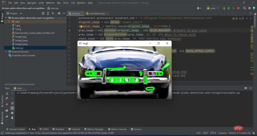 How to detect and recognize license plates using Python?