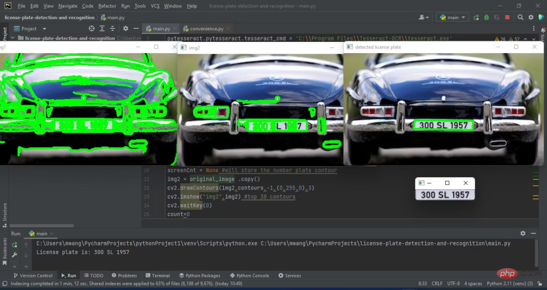 How to detect and recognize license plates using Python?