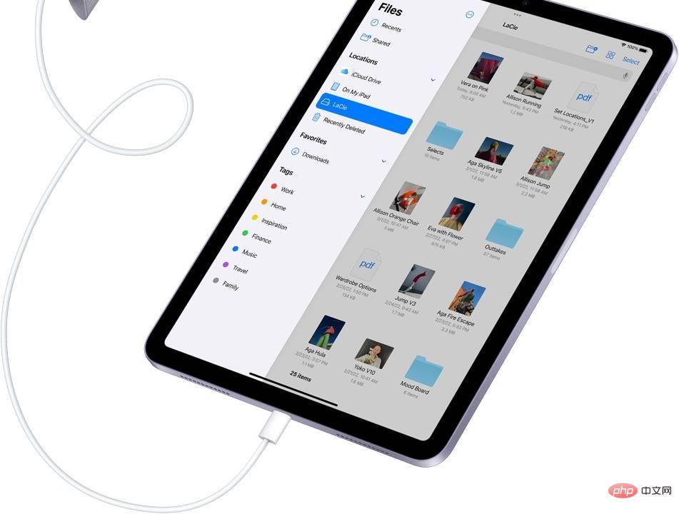 Studio Display unterstützt iPads mit USB-C, jedoch nicht alle Modelle