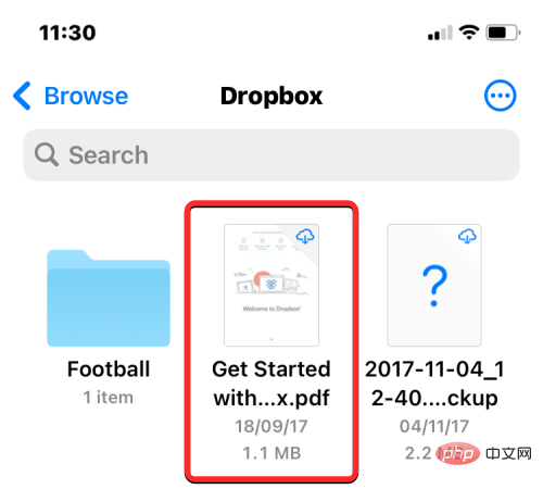 Cara menambah Google Drive, OneDrive dan DropBox pada apl Fail pada iPhone