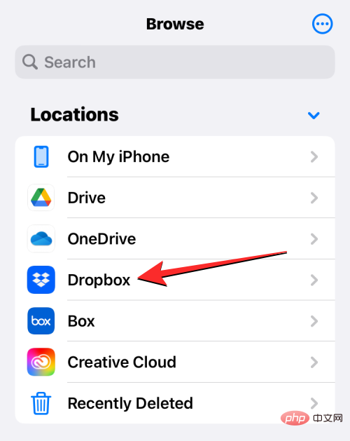 Comment ajouter Google Drive, OneDrive et DropBox à lapplication Fichiers sur iPhone