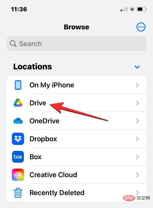 Comment ajouter Google Drive, OneDrive et DropBox à lapplication Fichiers sur iPhone